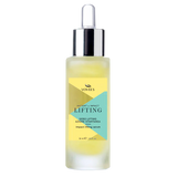 Bottiglia di VOVEES Siero Lifting viso istantaneo con succo di cetriolo e proteine del grano, effetto lifting.